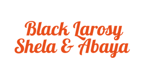 Black Larosy Shela & Abaya