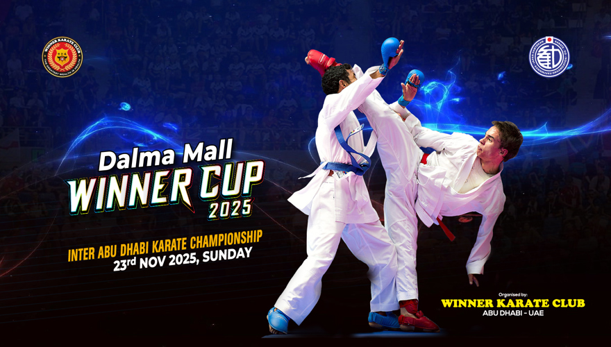 Winner Karate Cup Banner