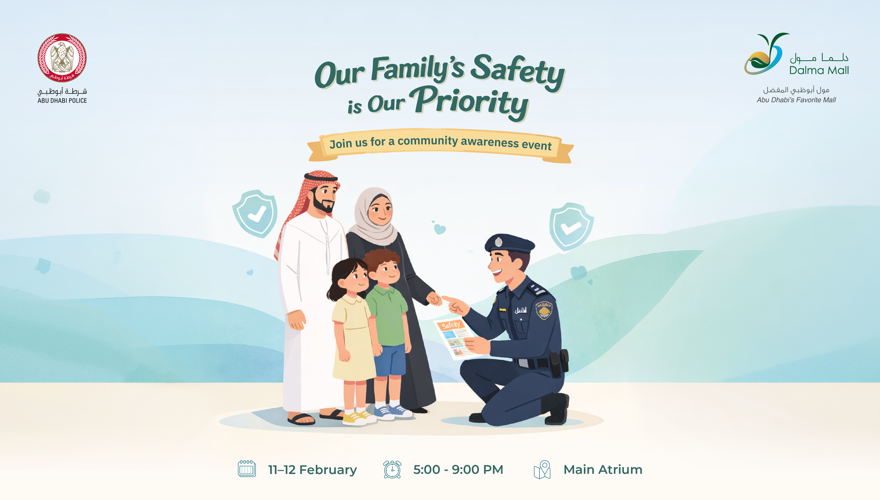 Our Family's Safety - Banner