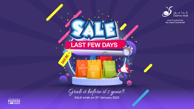 Last Few Days Sale