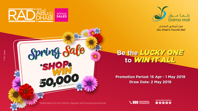 RAD Season - Spring Sales "Shop & Win" Promotion