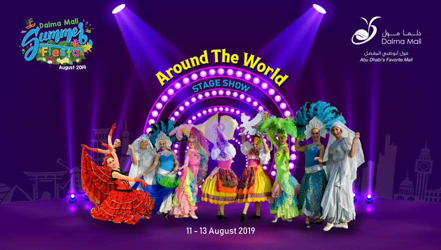 Dalma Mall Summer Fiesta - Around The World Stage Show